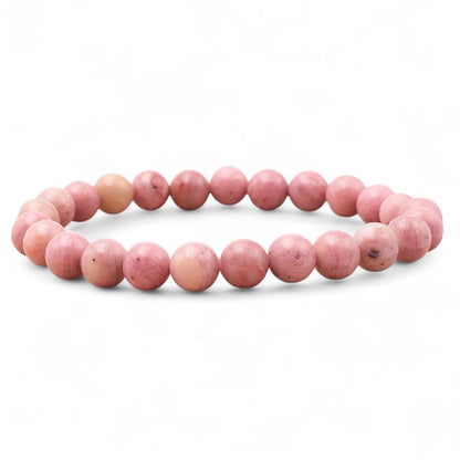 Australian Rhodonite Bracelet A (7-8mm balls)