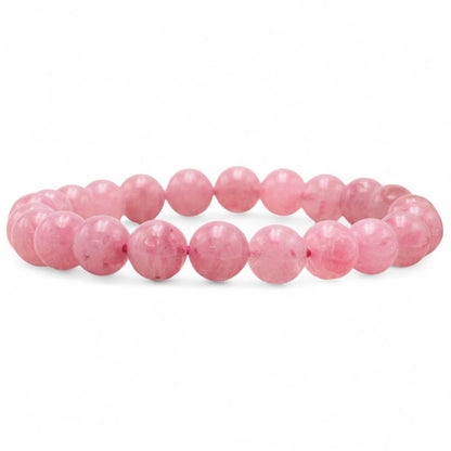 Madagascar AB rhodonite bracelet (12mm balls)