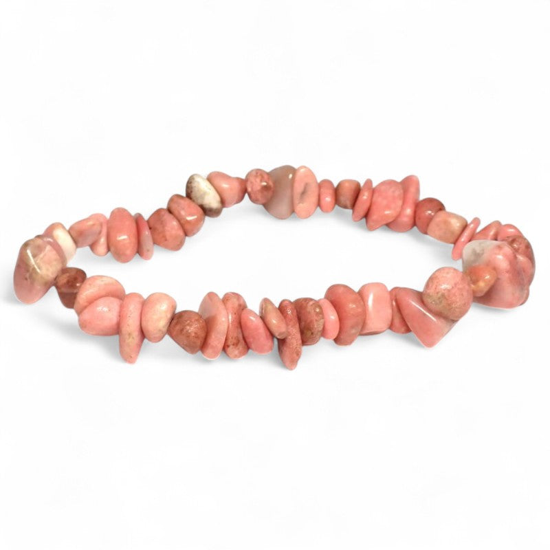 Pulsera de jaspe leopardo Brasil AB (perlas barrocas)