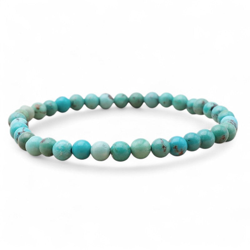 AA Tibet turquoise bracelet (3-4mm balls)