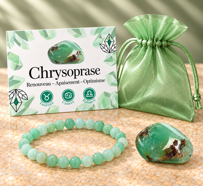 Pack "Printemps intérieur" Chrysoprase