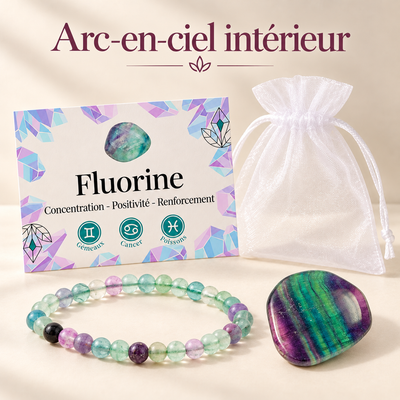 Pack "Arc en ciel intérieur" Fluorine multicolore Chine A