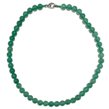 Collier aventurine verte Brésil A - 45cm