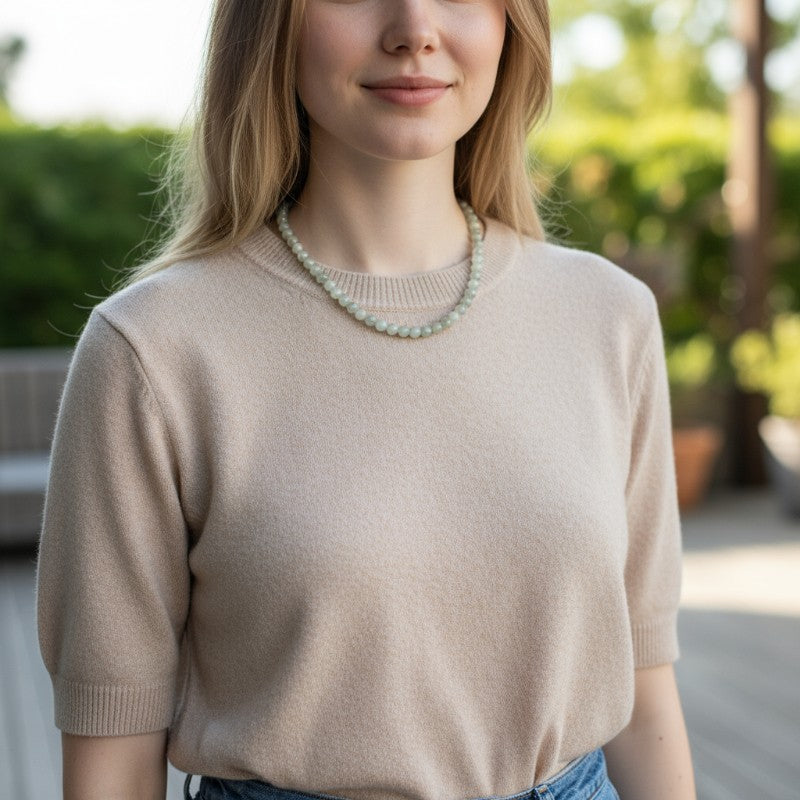 Collier labradorite Madagascar A - 45cm