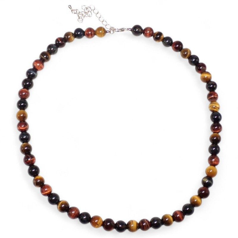 Collier multi-oeil Afrique du Sud AA - 45-50cm