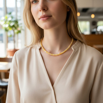 Collar Welo Etiopía ópalo AA plata 925 - 45-50cm