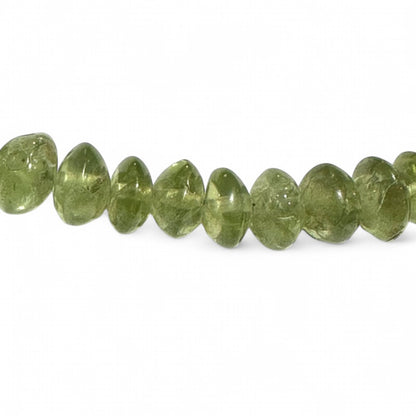 Collar Peridoto India AA plata 925 - 45-50mm
