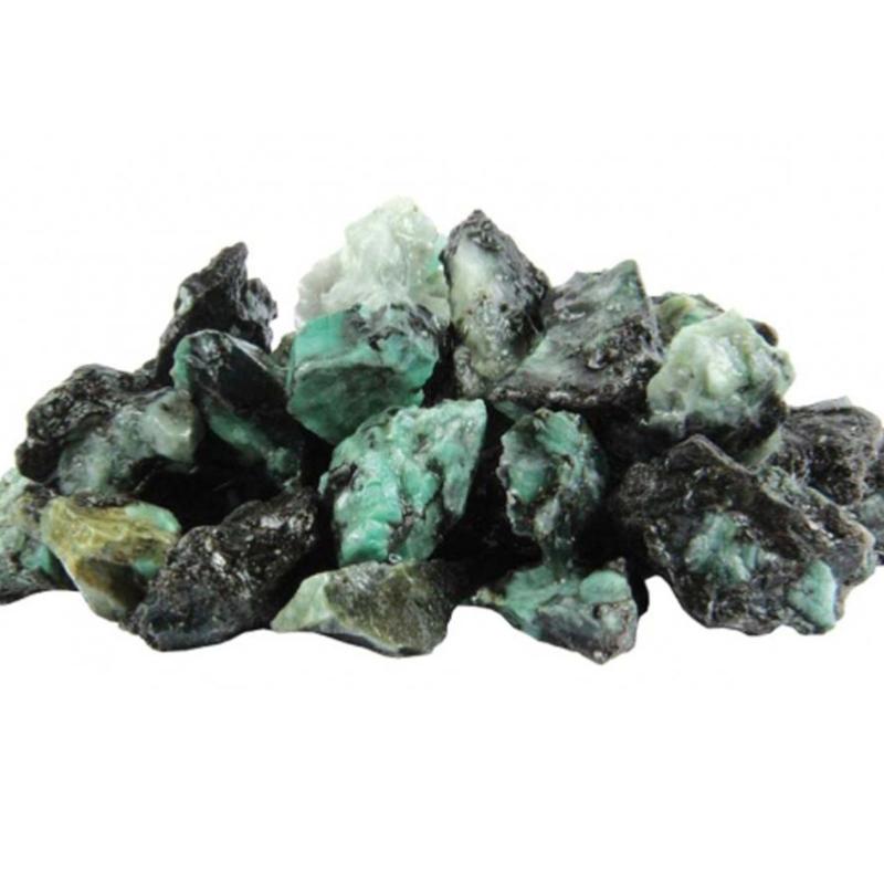 Émeraude Brésil AB (pierre brute)