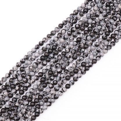 Fil obsidienne neige Mexique A