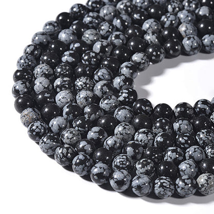 Fil obsidienne neige Mexique A