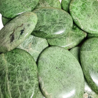 Green aventurine pebble Brazil A