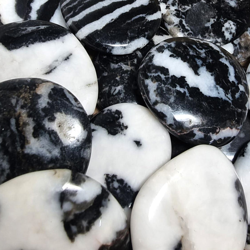 Galet jaspe zèbre Brésil A