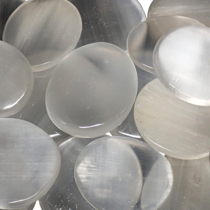 Selenite soap stone Morocco A+ 45-60mm