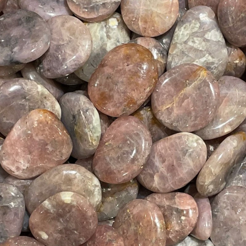 Galet agate fleur de cerisier Madagascar AA