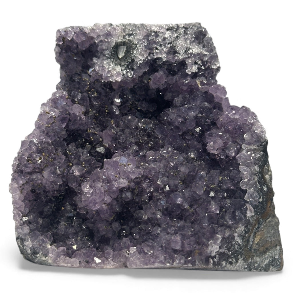 Géode Améthyste Uruguay Bords polis AA+ 474g