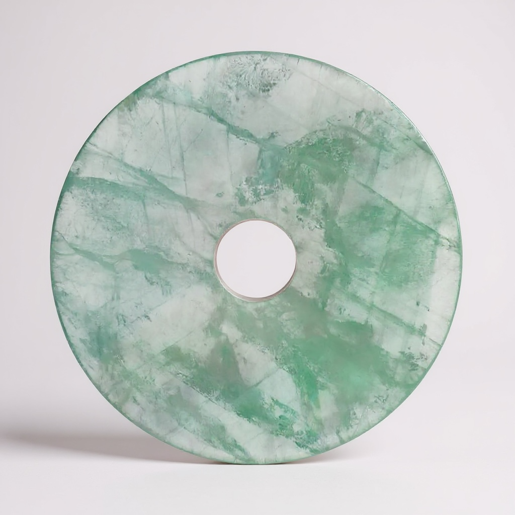 Donut or PI Chinese Green Fluorite China A