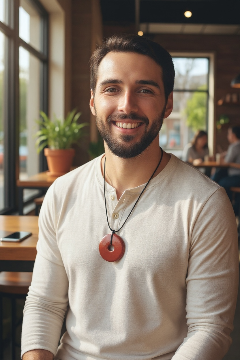 Donut or PI Chinese red jasper South Africa A
