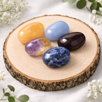 Tumbled Stone Set: Creativity 5 stones