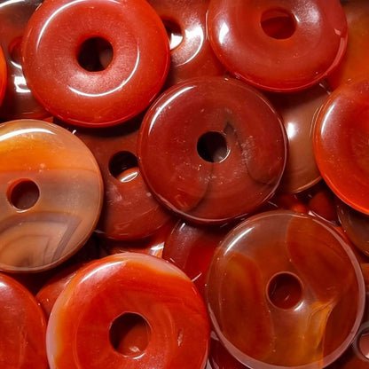 Donut or PI Chinese carnelian Brazil A