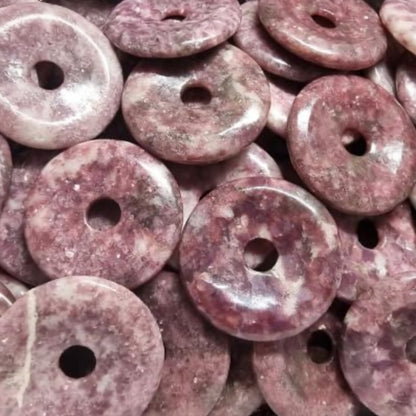 Donut or Chinese PI Lepidolite Madagascar A
