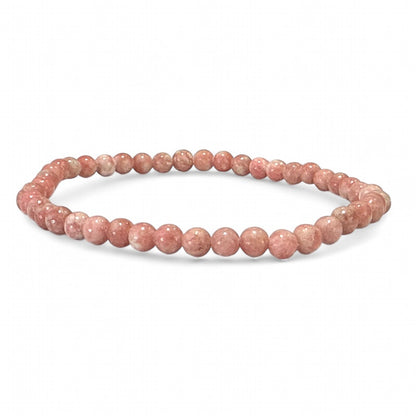 Thulite bracelet Norway A (3-4mm balls)