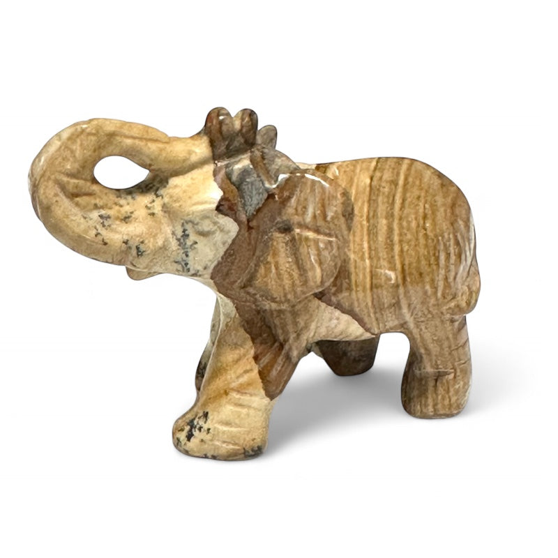 Paisaje de jaspe elefante de Sudáfrica A 40 mm