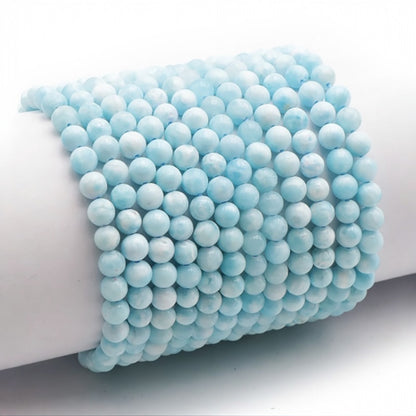 Hemimorphite bracelet USA AA (5-6mm balls)