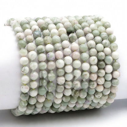 Hetian jade bracelet China A (5-6mm balls)