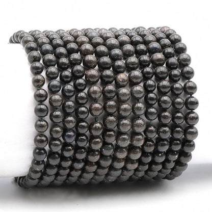 Australian AB black opal bracelet (5-6mm balls)