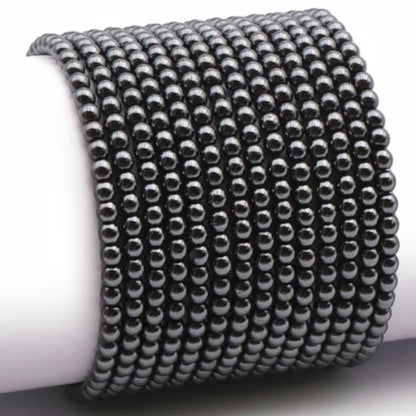 Hematite Bracelet China A (3-4mm beads)