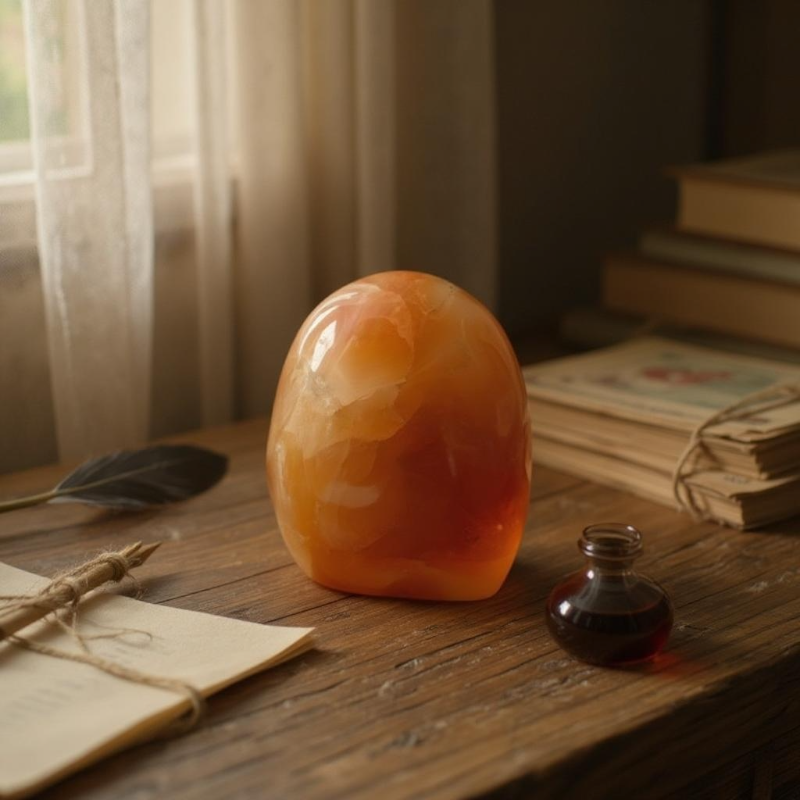 Cornaline forme libre Madagascar AA 634g