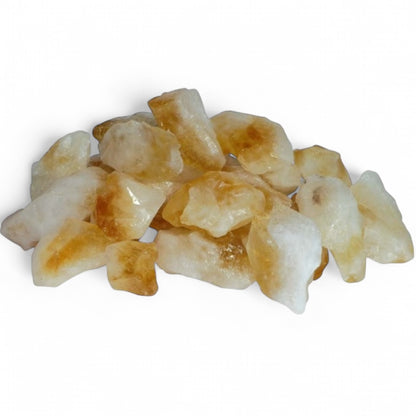 Citrine chauffée (améthyste chauffée) Brésil A (pierre brute)