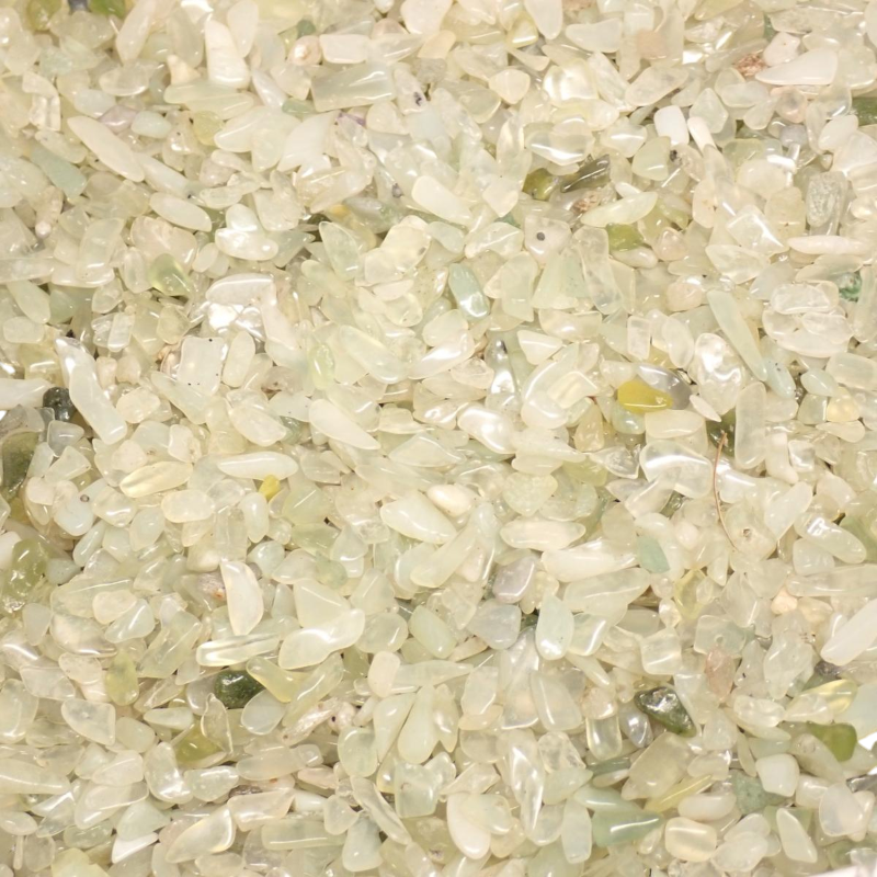 Lot jade de Chine A (mini-pierre roulée XXS) - 100g