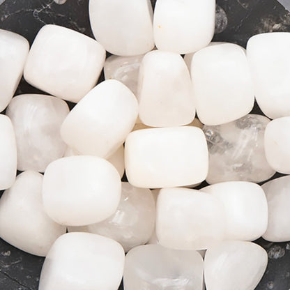 Jade blanc Chine A (pierre roulée)