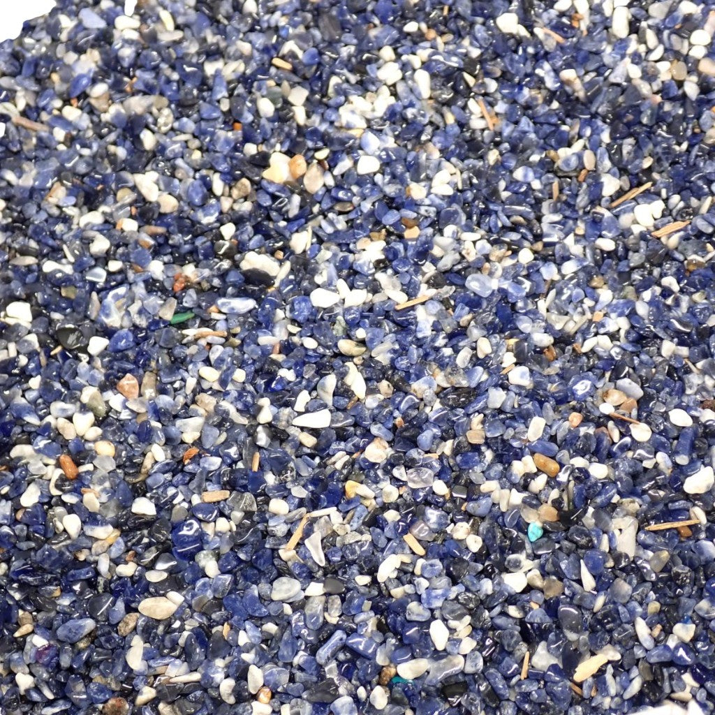 Sodalite Brazil Lot (XXS Mini Tumbled Stone) - 100g