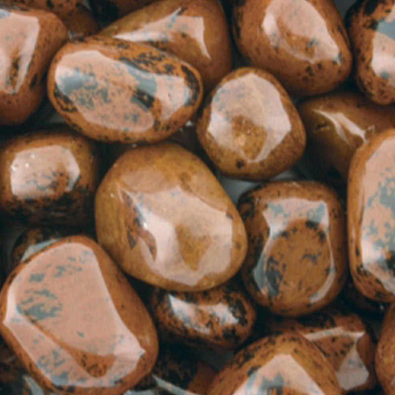 Obsidienne acajou Mexique A (pierre roulée)