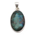 Pendentif azurite malachite Pérou AA+ argent 925