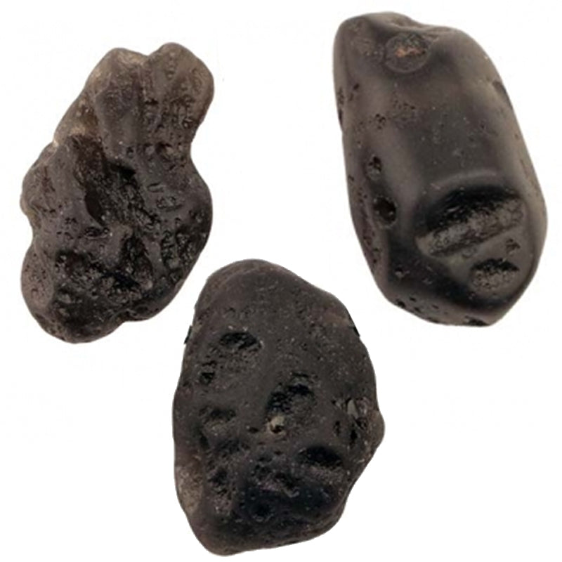 Cintamani Indonesia pendant with rolled stone 925 silver loop