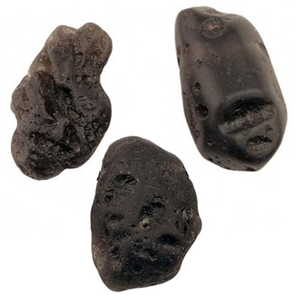 Cintamani Indonesia pendant with rolled stone 925 silver loop