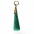 Pendentif malachite Congo A acier inoxydable doré