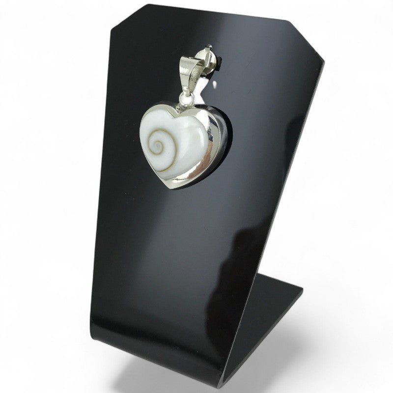 925 silver Eye of Saint Lucia pendant (diamond)