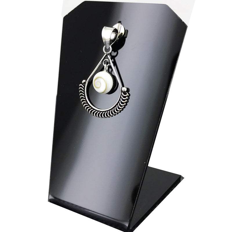 Colgante Ojo de Santa Lucía (redondo) en plata 925