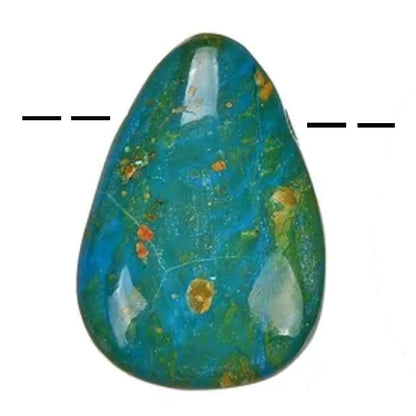 Atacama Chile opal pendant AAA round silver