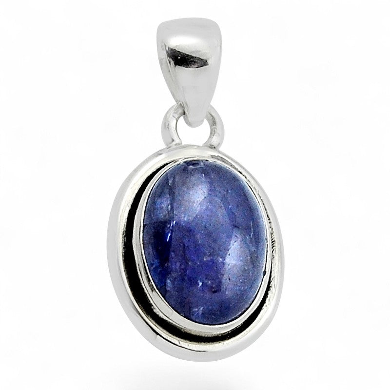 Pendentif tanzanite AA argent 925
