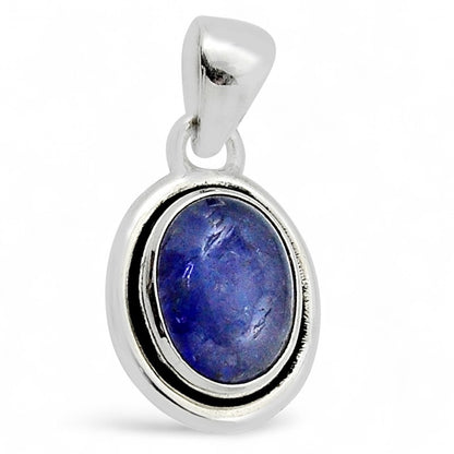Pendentif tanzanite AA argent 925