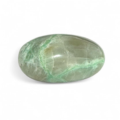 Pierre de lune verte (Garniérite) Madagascar A (pierre roulée)