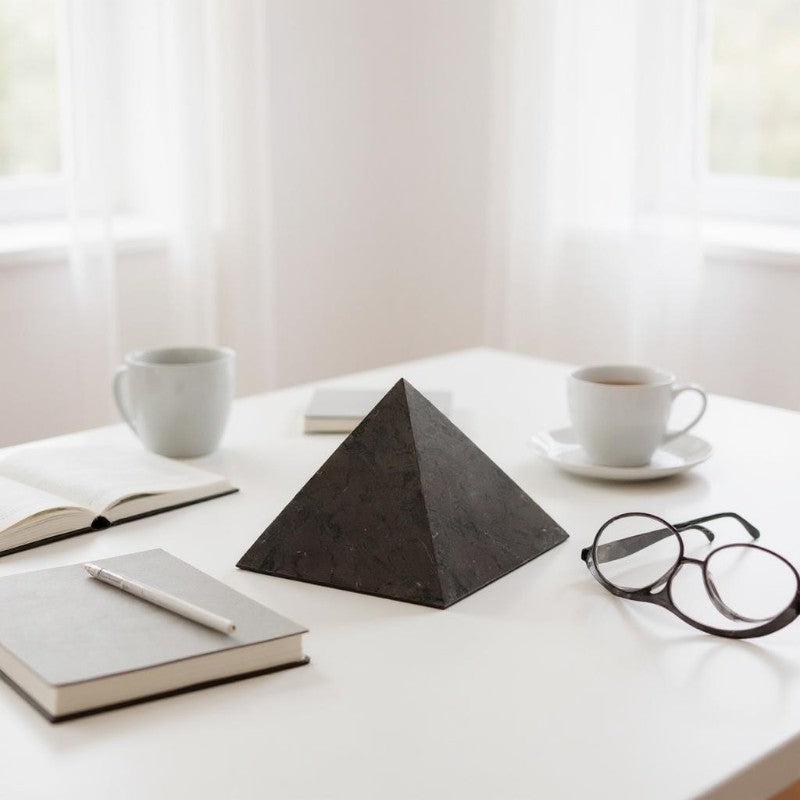 Pyramide shungite Russie AA (100mm)