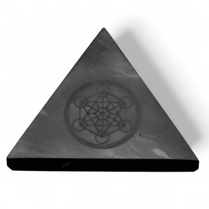 Pyramide shungite Russie AA Metatron (50mm)