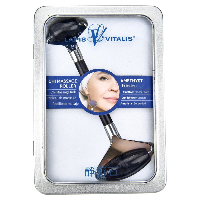 Rouleau de massage &quot;CHI&quot; améthyste Brésil A