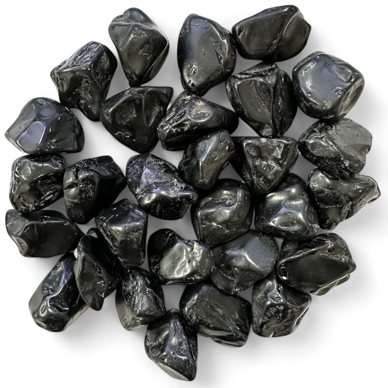 Espinela negra Sri Lanka A (piedra rodada)